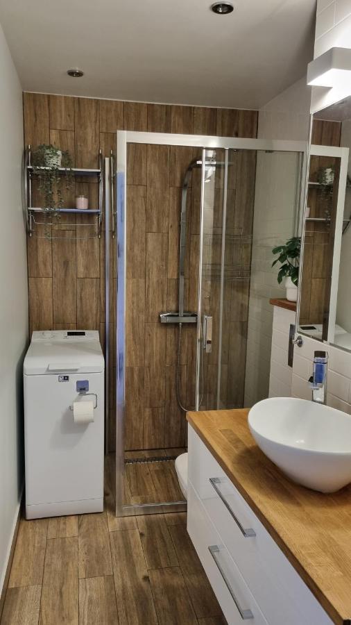 شقة غدانسك  في Apartament Z Zolta Osmiornica المظهر الخارجي الصورة