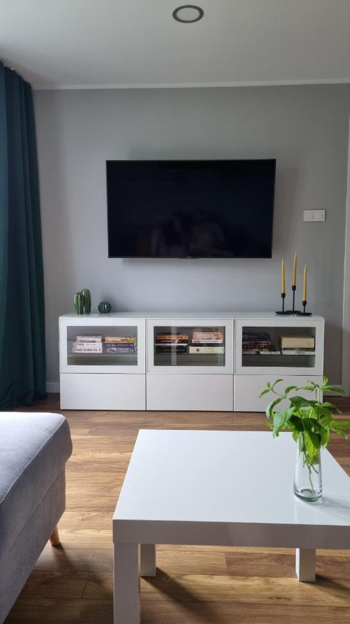 شقة غدانسك  في Apartament Z Zolta Osmiornica المظهر الخارجي الصورة