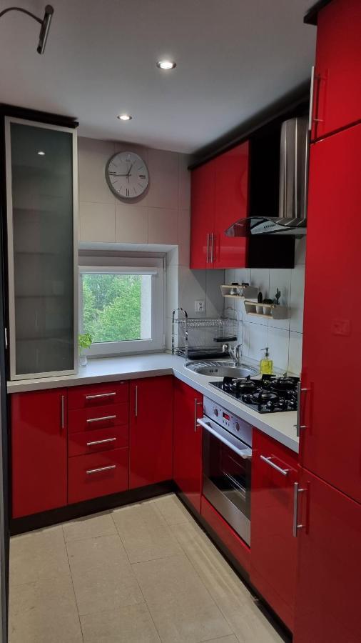 شقة غدانسك  في Apartament Z Zolta Osmiornica المظهر الخارجي الصورة